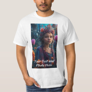 Camiseta Personalizado, Añadir foto y texto