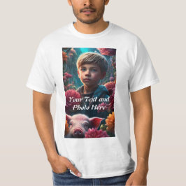 Camiseta Personalizado, Añadir foto y texto