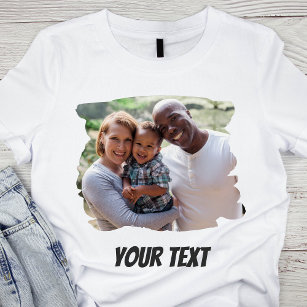 Camiseta Personalizado Añadir Foto Y Texto