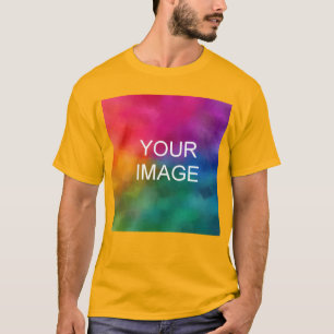 Camiseta Personalizado Añadir logotipo fotográfico Texto Pl