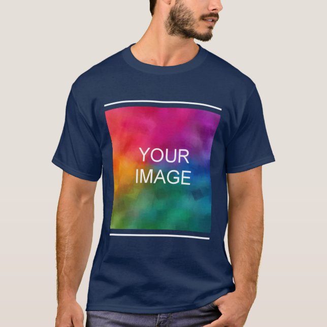 Camiseta Personalizado Añadir logotipos de compañía de imág (Anverso)