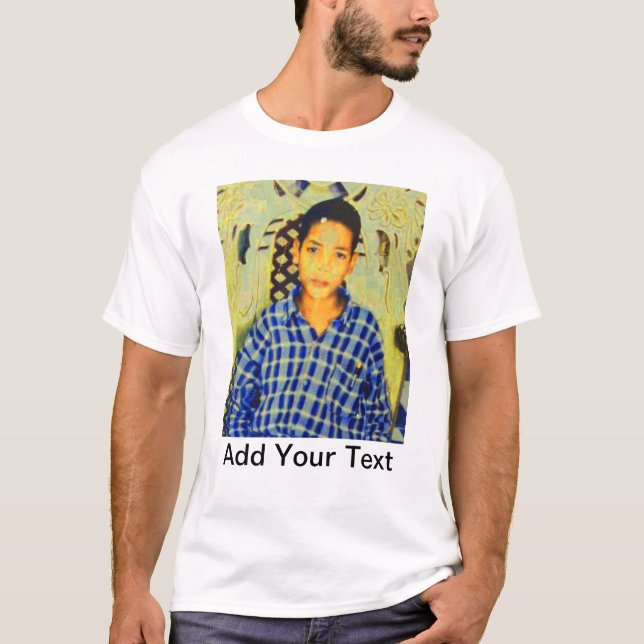 Camiseta Personalizado. Añadir su foto y texto (Anverso)