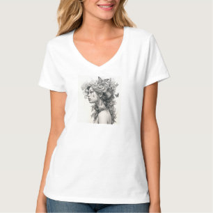Camiseta Personalizado (Añadir su propia foto y/o texto) V-