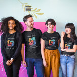 Camiseta Personalizado Añadir tu compañía de logotipos de e<br><div class="desc">Camiseta negra de marketing de moda simple para una empresa moderna que busca un regalo de cliente para clientes o empleados. Agregue el logotipo y el nombre de su personalizado corporativo.</div>