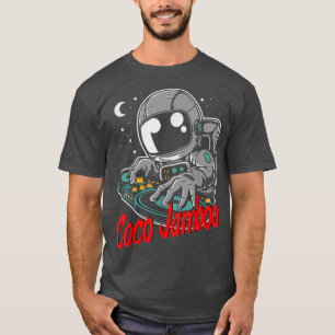 Camiseta Personalizado astronauta de Coco Jambo juega a la 