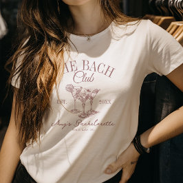 Camiseta Personalizado Bachelorette El Bach Club La Favor D