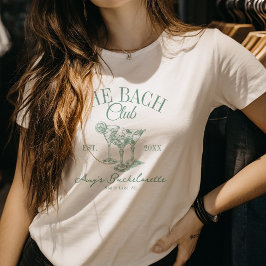 Camiseta Personalizado Bachelorette El Bach Club La Favor D