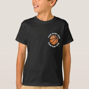 Camiseta Personalizado Baloncesto Añadir tu nombre atrás y 