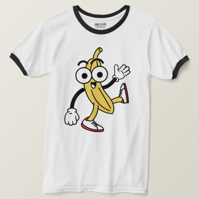 Camiseta Personalizado bananero (Anverso del diseño)