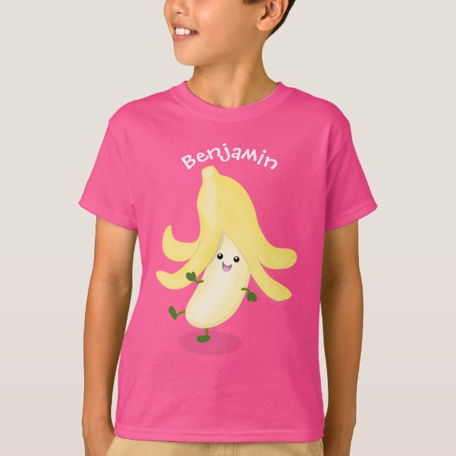 Camiseta Personalizado bananero Cute kawaii (Anverso)
