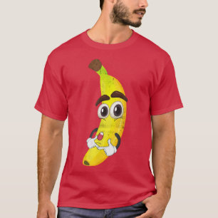 Camiseta Personalizado bananero Fruit Lover Healthy Food Ve
