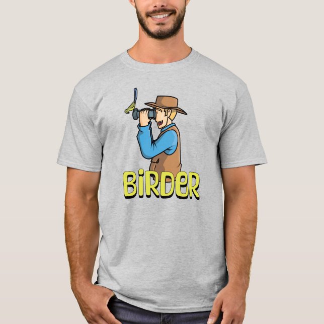Camiseta Personalizado Birder (Anverso)