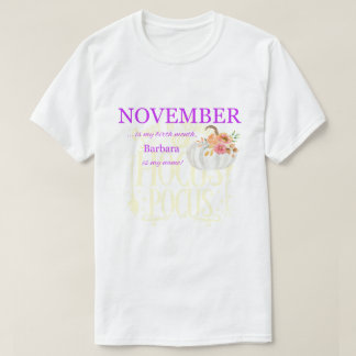 Camiseta Personalizado Birthday Tee