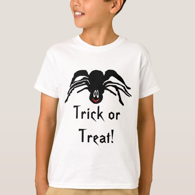 Camiseta Personalizado Black Spider Halloween Black Widds K (Anverso)