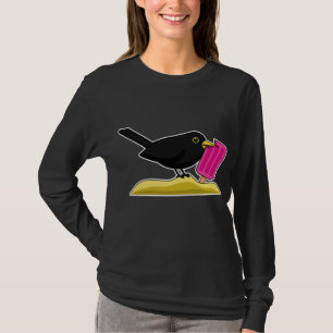 Camiseta Personalizado Blackbird come un helado