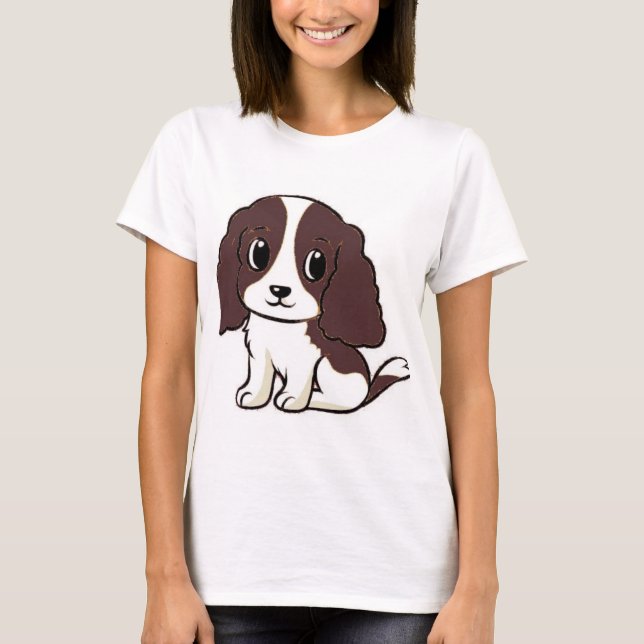 Camiseta personalizado blanco hepático menor (Anverso)