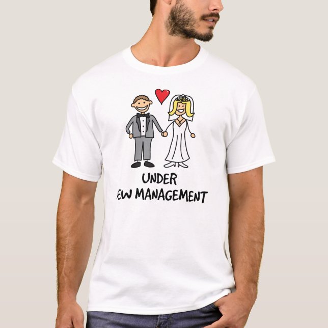 Camiseta Personalizado boda - Bajo Nueva Gestión (Anverso)
