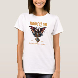 Camiseta Personalizado "Book Club Dragon" para los amantes 