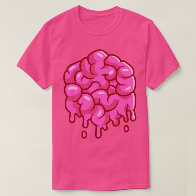 Camiseta Personalizado Brain Melt (Diseño del anverso)
