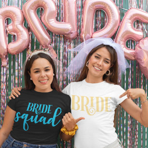 Camiseta Personalizado Bride Squad