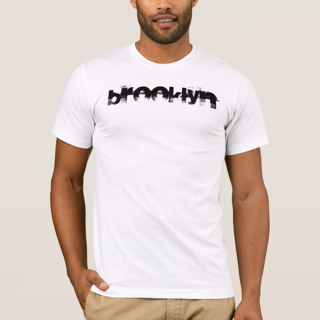 Camiseta Personalizado Brooklyn Nyc New York City Classic A (Anverso)