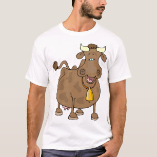Camiseta Personalizado Brown Cow