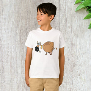 Camiseta Personalizado Brown Cow