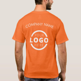 Camiseta Personalizado Business Logo Employee Uniform