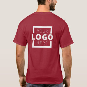 Camiseta Personalizado Business Logo Employee Uniform