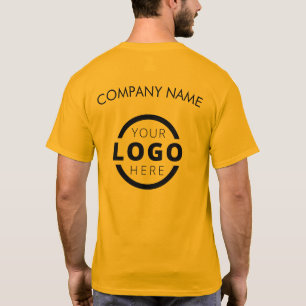 Camiseta Personalizado Business Logo Employee Uniform