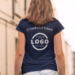 Camiseta Personalizado Business Logo Employee Uniform<br><div class="desc">Promociona tu negocio con tu camiseta, dondequiera que vayas. Crea tu propia camiseta de marca personalizado con el logo de tu propia compañía. La impresión se puede colocar en el frente, el área de bolsillo y la parte posterior. El uso de camisetas promocionales con el logotipo de su empresa en...</div>