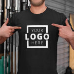 Camiseta Personalizado Business Logo Employee Uniform<br><div class="desc">Promociona tu negocio con tu camiseta, dondequiera que vayas. Crea tu propia camiseta de marca personalizado con el logo de tu propia compañía. La impresión se puede colocar en el frente, el área de bolsillo y la parte posterior. El uso de camisetas promocionales con el logotipo de su empresa en...</div>