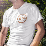 Camiseta Personalizado Business Logo Employee Uniform<br><div class="desc">Promociona tu negocio con tu camiseta, dondequiera que vayas. Crea tu propia camiseta de marca personalizado con el logo de tu propia compañía. La impresión se puede colocar en el frente, el área de bolsillo y la parte posterior. El uso de camisetas promocionales con el logotipo de su empresa en...</div>