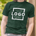 Camiseta Personalizado Business Logo Employee Uniform<br><div class="desc">Promociona tu negocio con tu camiseta, dondequiera que vayas. Crea tu propia camiseta de marca personalizado con el logo de tu propia compañía. La impresión se puede colocar en el frente, el área de bolsillo y la parte posterior. El uso de camisetas promocionales con el logotipo de su empresa en...</div>