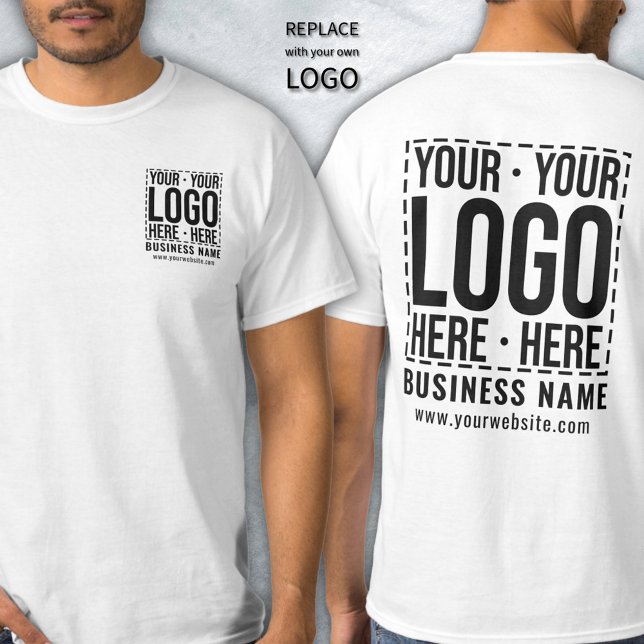 Camiseta Personalizado Business Logo Empresa Corporativa Gu (Subido por el creador)