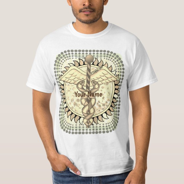 Camiseta personalizado Caduceus (Anverso)