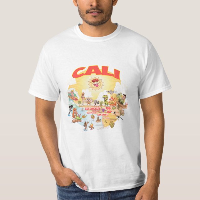 Camiseta PERSONALIZADO CALI Southern California (Anverso)