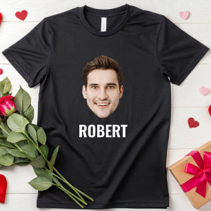 Camiseta Personalizado Cara 20.º 30.º 40.º 50 cumpleaños