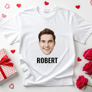 Camiseta Personalizado Cara 20.º 30.º 40.º 50 cumpleaños