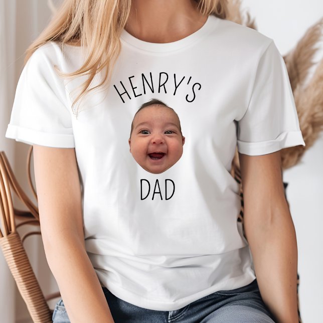 Camiseta Personalizado Cara de bebé foto infantil personali (Subido por el creador)