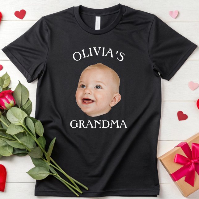 Camiseta Personalizado Cara de bebé foto personalizada de p (Subido por el creador)