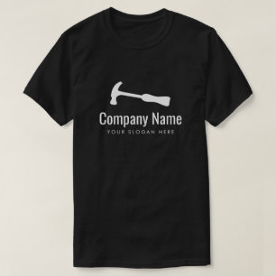 Camiseta Personalizado carpintería construcción martillo 