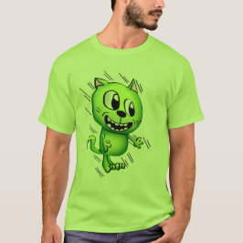 Camiseta Personalizado Cat Green