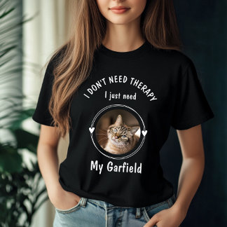 Camiseta Personalizado Cat Lover - Regalo personalizado de 