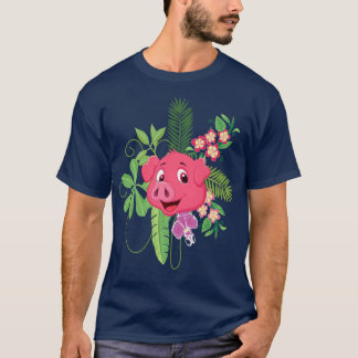 Camiseta Personalizado Cerdo I Cute Cerdo I Niños Cerdo Pri