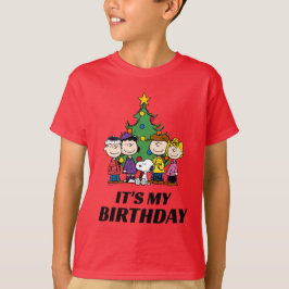 Camiseta Personalizado Charlie Brown y amigos Cumpleaños de