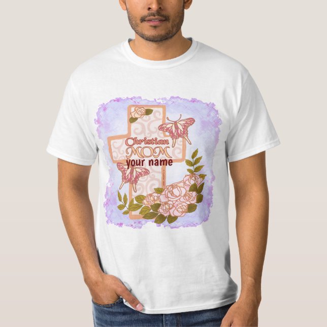 Camiseta Personalizado Christian Mom (Anverso)