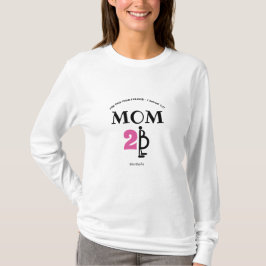 Camiseta Personalizado Christian Mom To Be