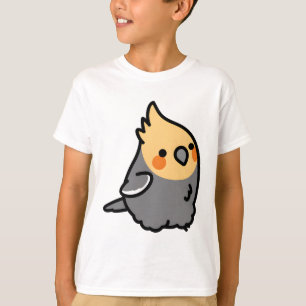Camiseta Personalizado Chubby Fuzzy Cockatiel