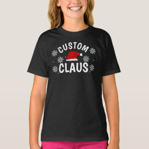 Camiseta Personalizado Claus Santa Claus Navidades Personal
